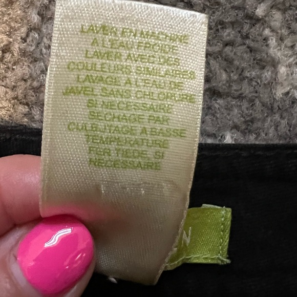 Sigurd Olsen Classic Black “modernist” style Straight-Leg Pants size 4 (P214) - Picture 6 of 12